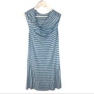 Athleta | Blue / gray pahala jersey dress S